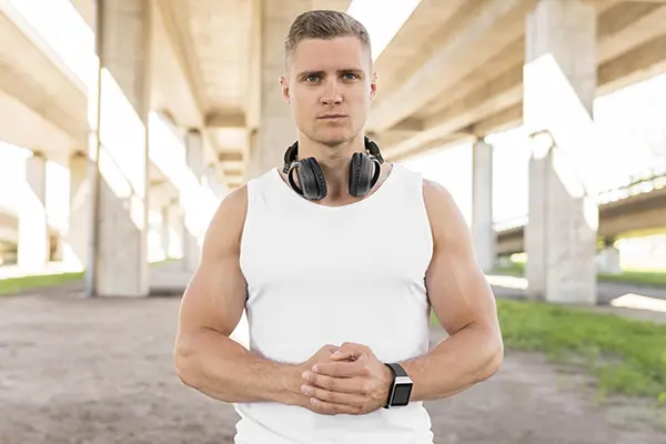 Athletic man