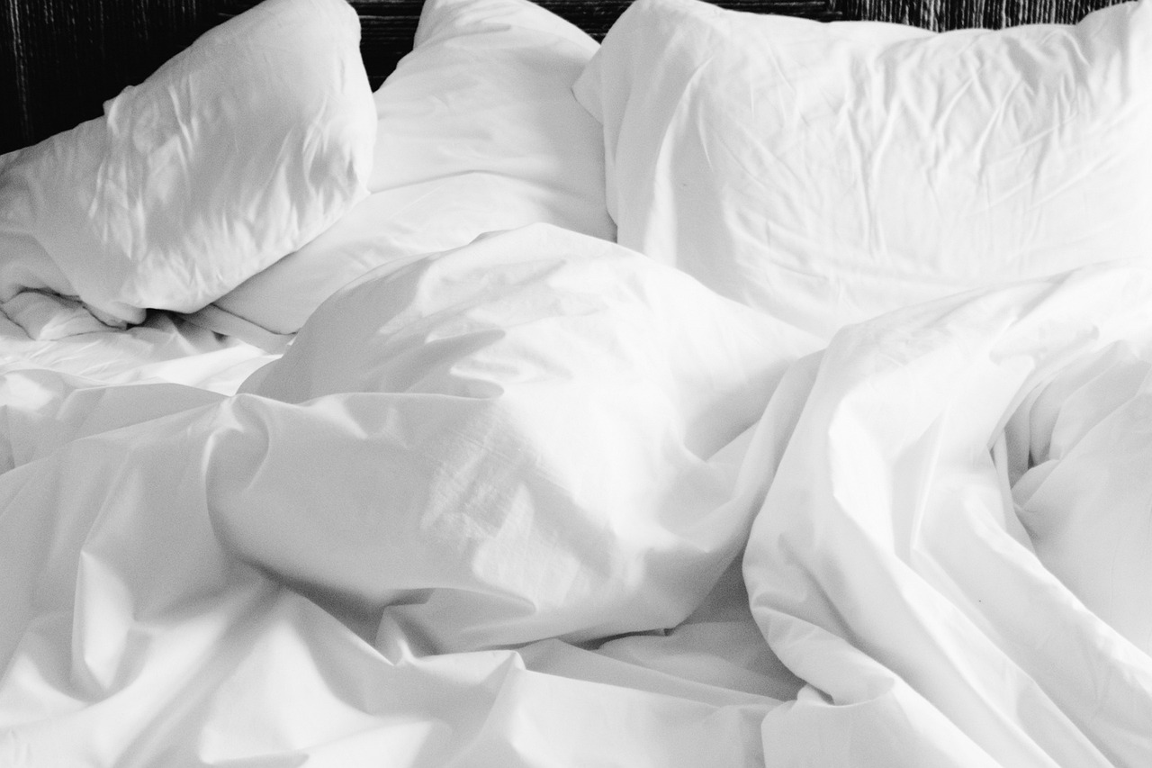 A Vacant Bed After a Couple Getting Quality Sleep from Sleep Peptides and Healthly Routines at PracticeRX Medical Concierge Doctors in Scottsdale, Arizona
