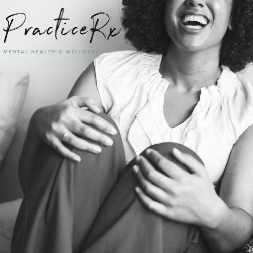 Happy woman of color receiving compassionate mental health care for depression, anxiety, and ADHD treatment.